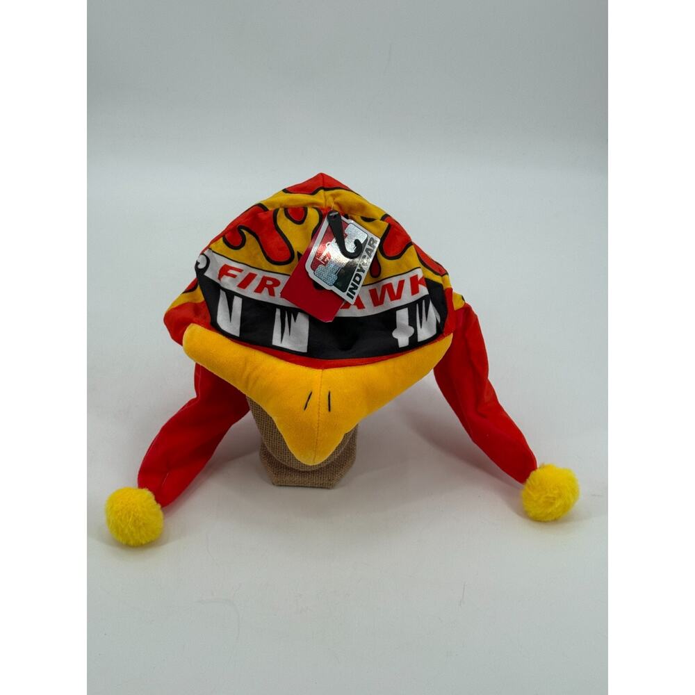 IndyCar Firehawk Hat Firestone Racing Mascot Plush by Foco New Rare